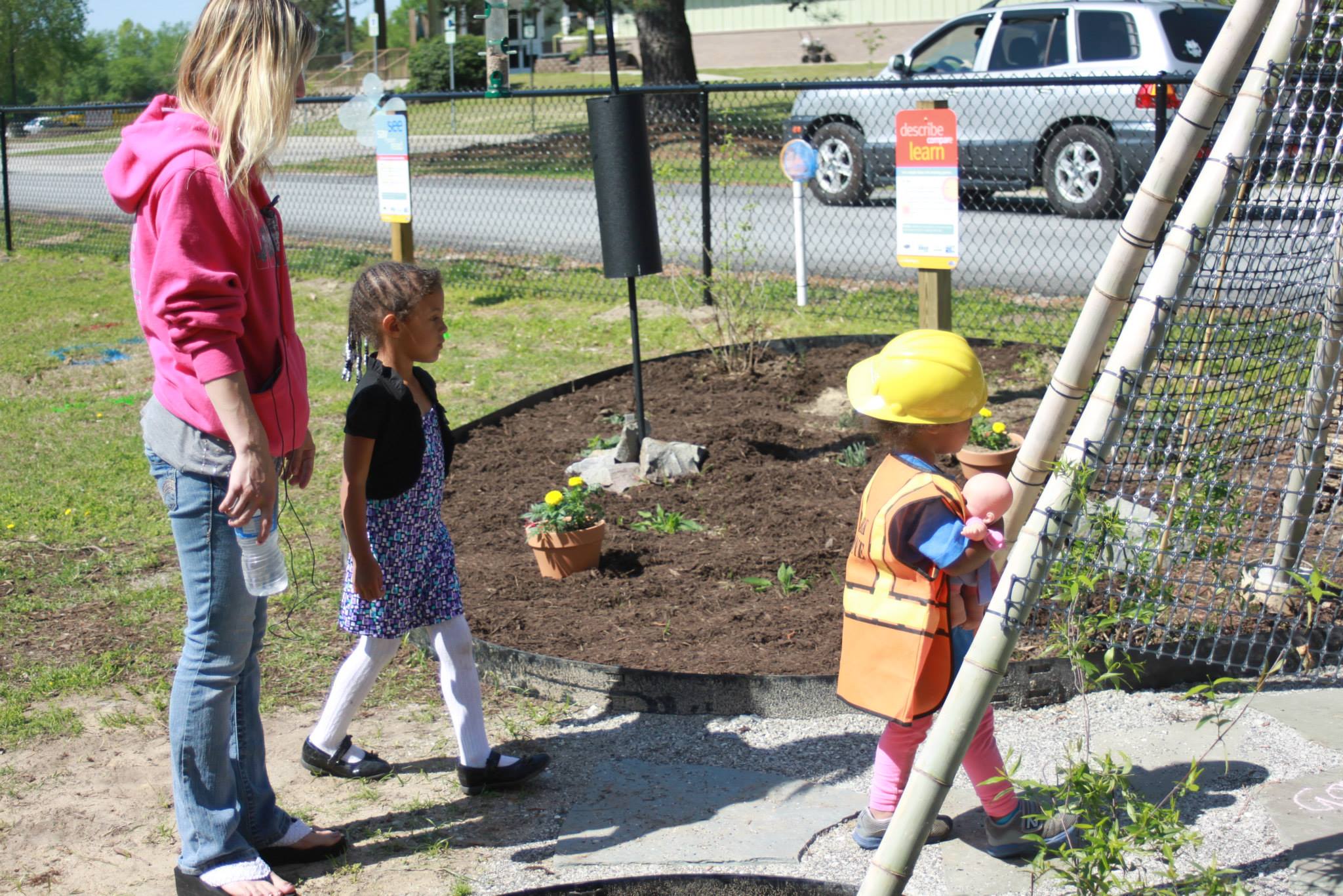 Born Learning Trail installed at River Park North - lots of special activities for the little ones.